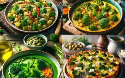 4 Recettes aux Brocolis